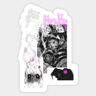 Dorohedoro ''OBSTACLES'' V2 Manga Anime Sticker